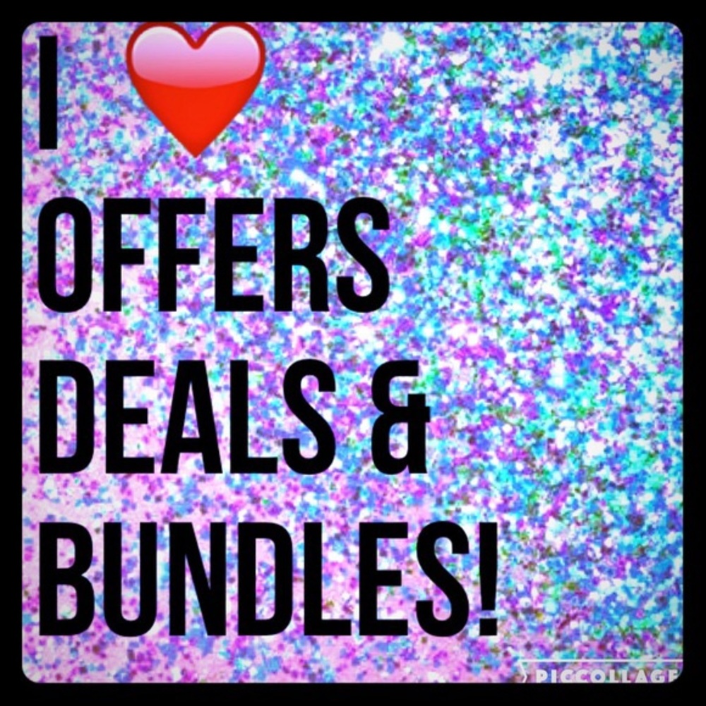 Offers and bundles welcome... enjoy